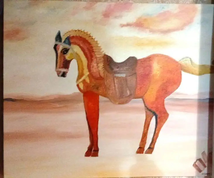 the horse painting